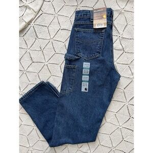 Carhartt Relaxed Fit Carpenter Jeans 34x36 Workwear Straight Leg 100% Cotton Men